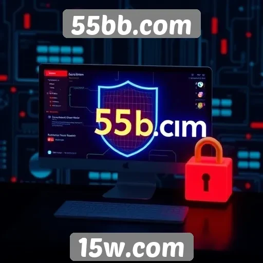 Análise da segurança no site 55bb.com